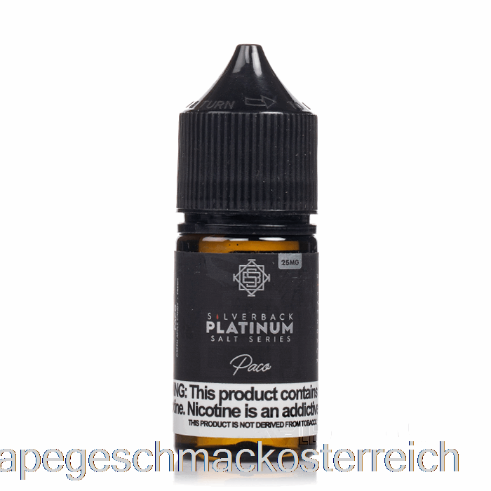 Paco – Salze Der Silverback-Platin-Serie – 30 Ml, 45 Mg Vape-Geschmack